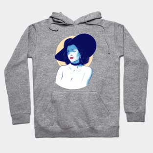 Hedy Lamarr - An illustration by Paul Cemmick Hoodie